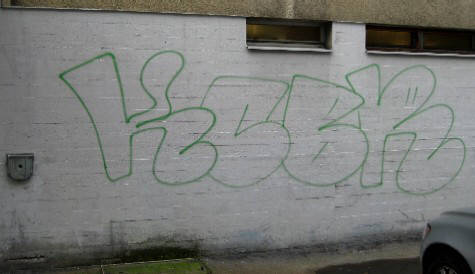 KCBR outline graffiti zürich