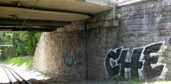 CHE graffiti Zürich Hottingen