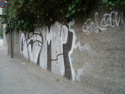 OSM graffiti zürich wipkingen rosengartenstrasse