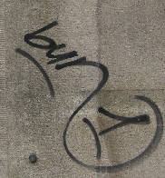 BUN1 graffiti tag zürich