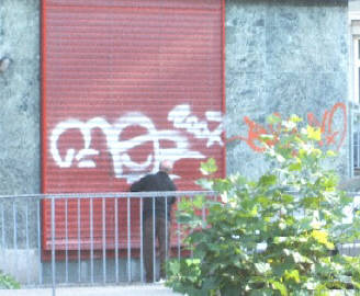 graffiti wegputzen, ein beliebter sport in zürich 