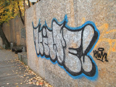 kiwy graffiti schanzengraben zürich