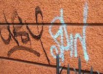 SPIN graffiti tag zrich schmiede wiedikon