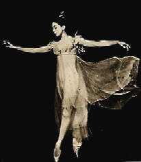 Masrgot Fonteyn als Undine 1958. Die Uraufführung von Hans Wefrner Henzes Ballett Undine am 27. Oktober 1958 war einer der grössten Triumphe der Ballett-Tänzerin  Margot Fonteyn