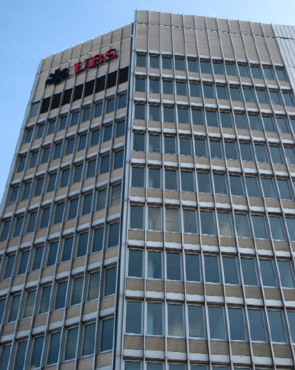 UBS Stockerstrasse 64 Zürich Hochhaus zur Schanze