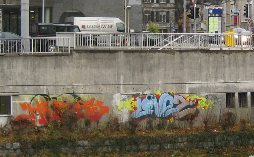 LOVEZ BYS graffiti zürich