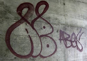 ABES graffiti und ABES graffiti tag zürich
