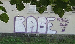RAGE graffiti zürich