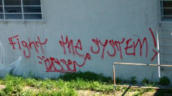 fight the system graffiti zuerich