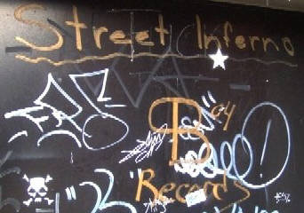 STREET INFERNO graffiti tag zurich switzerland
