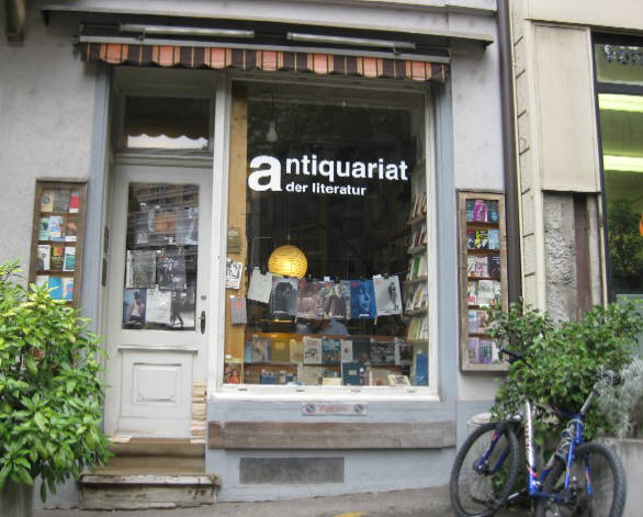 Antiquariat der Literatur. Buchhandlung. Universitätstrasse 17, 8006 Zürich.