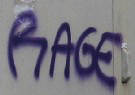 RAGE graffiti tag zürich