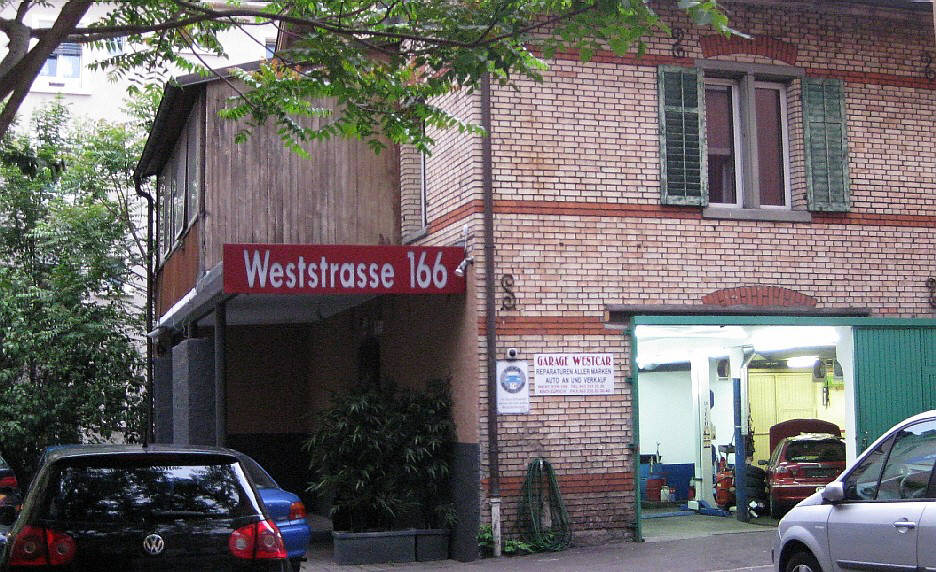 GARAGE WESTCAR Weststrasse 166 8003 Zürich-Wiedikon