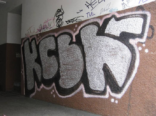 KCBR graffiti zürich weststrasse