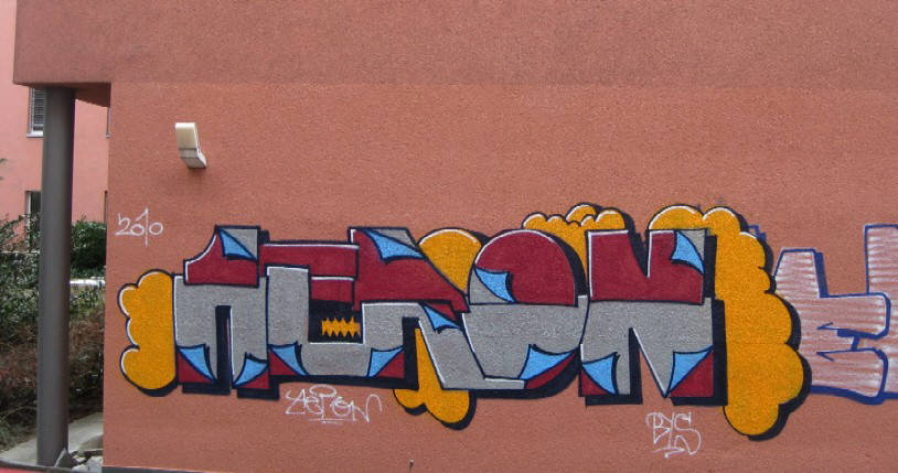 AERON graffiti zürich