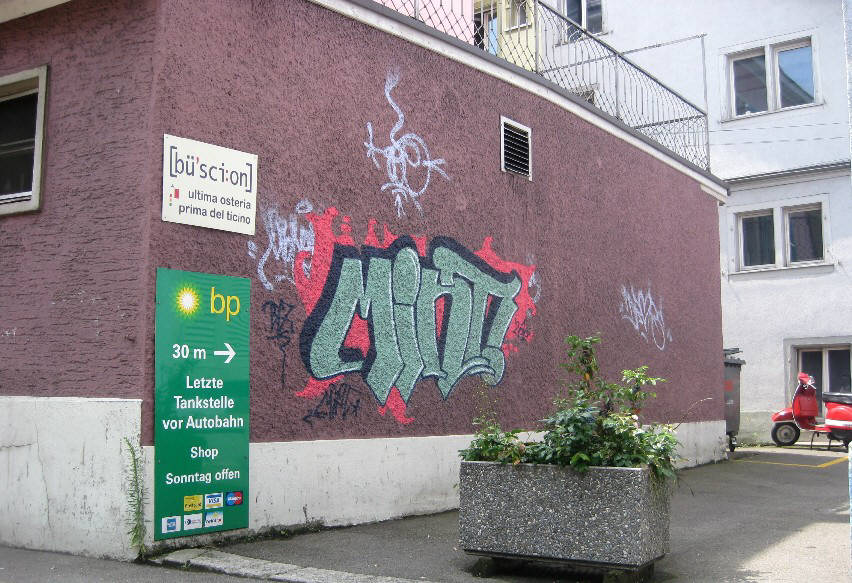 MINT graffiti zürich