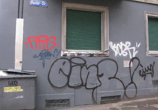 EINZ graffiti zürich weststrasse