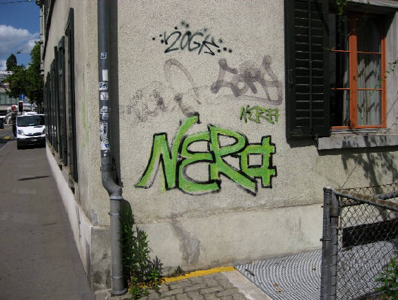 NERO graffit zeltweg zürich schweiz