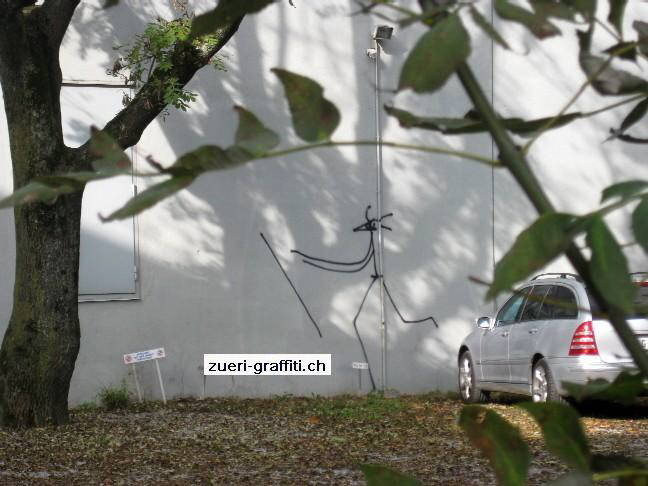 harald nägeli graffiti escherhäuser zürich am zeltweg 2009