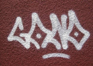 GANO graffiti tag zürich