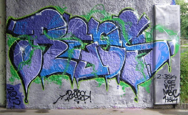 REES graffiti zrich