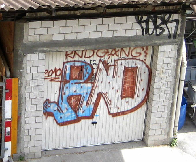 RND gang graffiti zrich