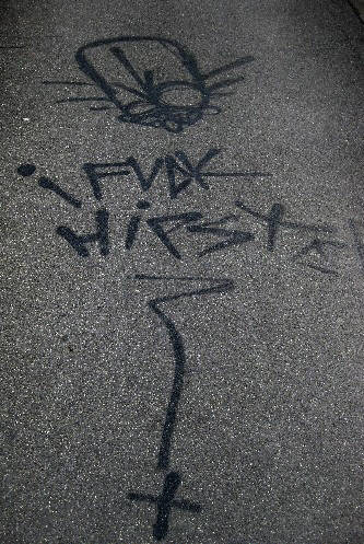 FUCK HIPSTERS graffiti zurich switzerland