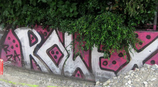 ROLEX graffiti zurich