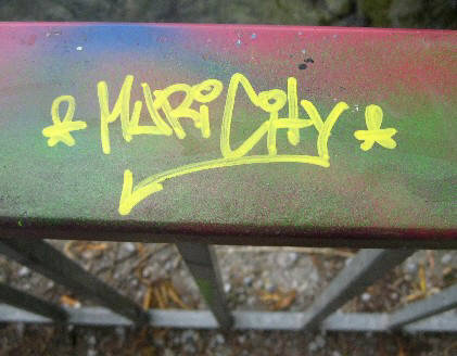 MURI CITY graffiti tag zürich