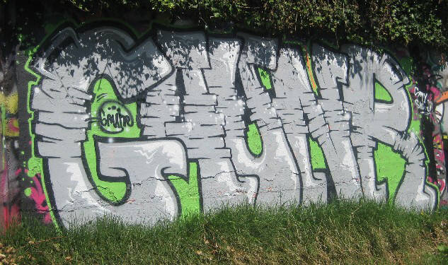 GAUNER graffiti letten zürichb
