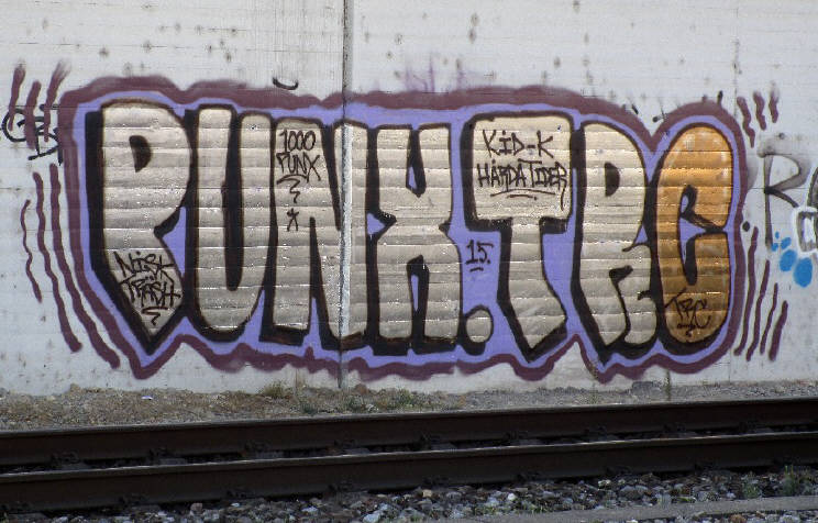 1000 punx graffiti zrich