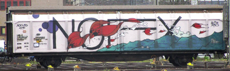NOFX flying fish freight graffiti