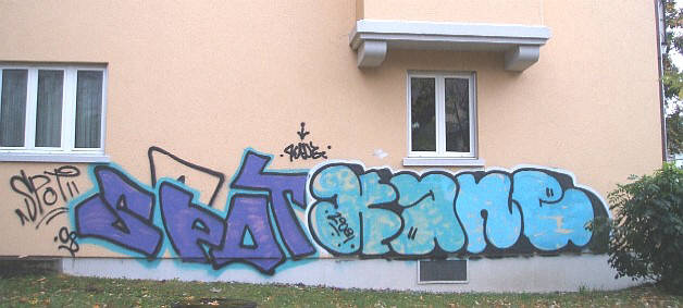 SPAT graffiti zürich KANE graffiti zürich16.10.2008 fuck the copz