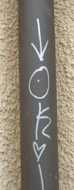 OKI graffiti tag zürich