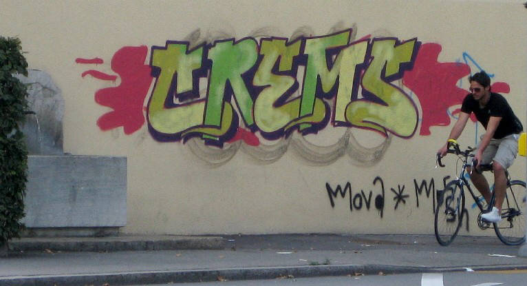 CREMS graffiti zürich 