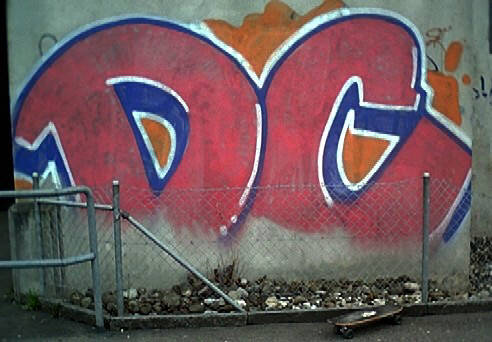 DC graffiti zrich schwamendingen altried