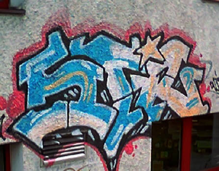 STR graffiti zrich 