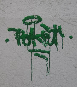 POKET graffiti tag zürich