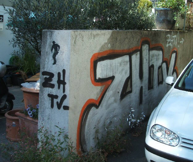 ZHTV graffiti zürich
