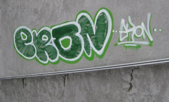 ERON graffiti zrich
