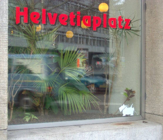 Altes Restaurant Helvetiaplatz 2007 vor dem Umbau.