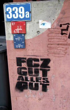 FCZ Zürich. FCZ gut alles gut