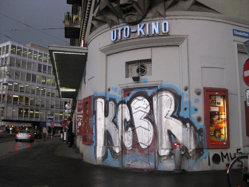 KCBR graffiti zurich switzerland
