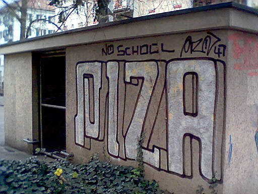 PIZA graffiti zürich