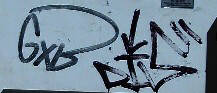 GXB graffiti tag zürich