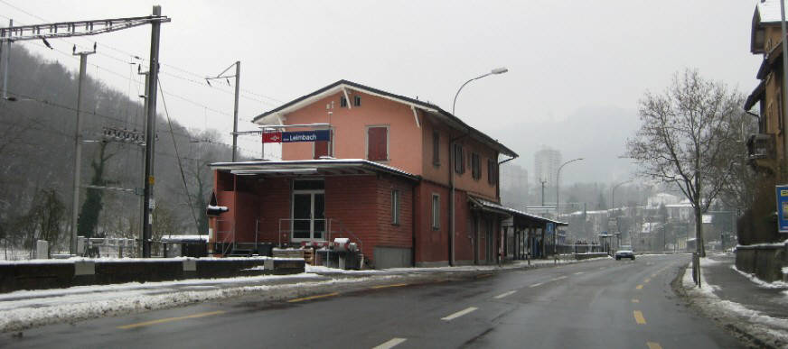 SZU Bahnhof Leimbach