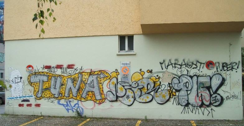 TUNA graffiti zürich
