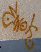 EWOK graffiti tag zürich