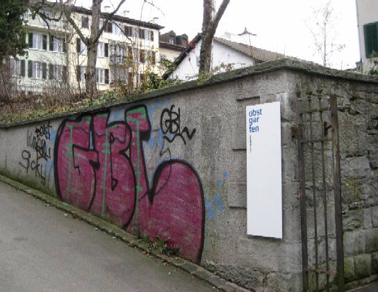 GBL graffiti zürich