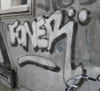 FONER graffiti zrich
